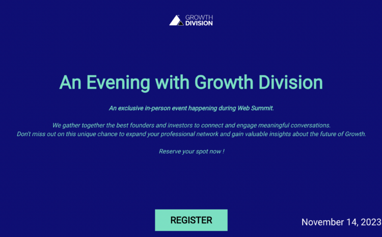  An Evening with Growth Division